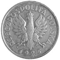 5 złotych 1925, Konstytucja, na rewersie 81 perełek, Parchimowicz P-113 b, wybito 1.000 sztuk, sre..