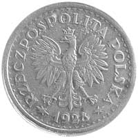 1 złoty 1928, Nominał w wieńcu, Parchimowicz P-1