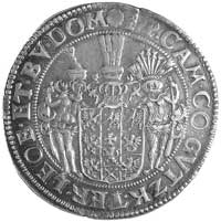 talar 1633, moneta z tytułem biskupa kamieńskiego, Hildisch 302, Dav. 7282, minimalna wada blachy,..