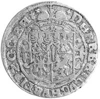 ort 1621, Królewiec, odmiana z datą pod popiersi