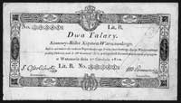 2 talary 1.12.1810, podpis komisarza: Ossoliński