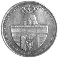 Wolne Miasto Kraków- medal trzech komisarzy autorstwa Ksawerego Stuckharta 1818 r. j.w., H-Cz.3525..