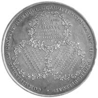 Wolne Miasto Kraków- medal trzech komisarzy autorstwa Ksawerego Stuckharta 1818 r. j.w., H-Cz.3525..