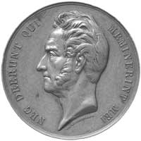 medal autorstwa Władysława Oleszczyńskiego poświęcony Robertowi Fergussonowi 1832 r., Aw: Głowa w ..