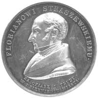 medal autorstwa Johanna Daniela Boehma dedykowany Florianowi Straszewskiemu- burmistrzowi Krakowa ..