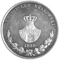 medal autorstwa Johanna Daniela Boehma dedykowany Florianowi Straszewskiemu- burmistrzowi Krakowa ..