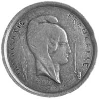 medal wykonany na pamiątkę rzezi galicyjskiej w 1846 r., Aw: Głowa Wolności w czapce frygijskiej i..