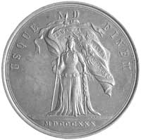 medal wybity w 50 rocznicę Powstania Listopadowe