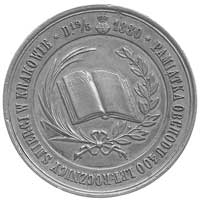 Jan Długosz- medal na pamiątkę zebrania literackiego, które odbyło się w 400 rocznicę śmierci pisa..