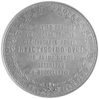 Jan III Sobieski- medal autorstwa J. Tautenhayna z okazji 200-lecia Odsieczy Wiedeńskiej 1883 r., ..
