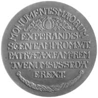 odejście Mariana Sokołowskiego z Katedry Historii Sztuki- medal autorstwa Kunzeka 1910 r., Aw: Pop..
