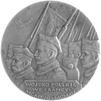 Józef Haller- medal autorstwa Antoniego Madeyskiego 1919 r., Aw: Popiersie w prawo i napis JENERAŁ..