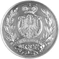 medal nagrodowy Austriacko-Śląskiego Towarzystwa Rolniczo-Leśnego w Opawie (Karniowie), sygn. J. C..