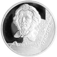 zestaw srebrnych monet 10-rublowych z 1998 r, monety wybito z okazji 200 rocznicy urodzin Adama Mi..