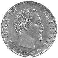 5 franków 1860, Strasbourg, Aw. i Rw. j. w., Fr.579, Gad.1001, złoto, 1.62 g
