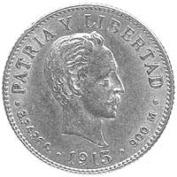 2 peso 1915, Aw. i Rw. j. w., Fr.6, złoto, 3.34 g, rzadki rocznik