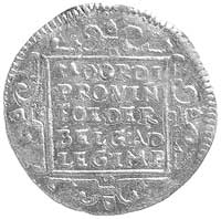 dukat 1610/13, Utrecht, Aw: Rycerz, Rw: W kwadracie poziome napisy, Fr.284, Delmonte 963 R3, złoto..
