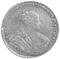 Anna 1730-1740, rubel 1738, Petersburg, Aw: Popiersie, Rw: Orzeł dwugłowy, Uzdenikow 734