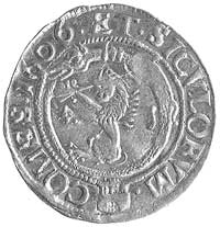 Stefan Bocskai 1604-1606, dukat 1606, Klausenburg, Aw: Głowa w czapie, w polu litery C-V, Rw: Sied..