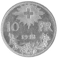 10 franków 1913, Fr. 504, złoto, 3.22 g