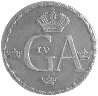 Gustaw IV Adolf 1792-1809, 1/2 skilinga 1794, Av