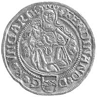 Ferdynand I 1526-1564, goldgulden 1540, Krzemnica, Aw: Madonna, Rw: Święty Ładysław i litery K-B, ..
