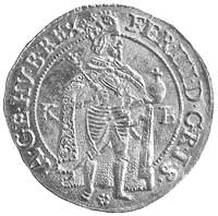 dukat 1652, Krzemnica, Aw: Stojący król i litery K-B, Rw: Madonna, Huszar 1216, Fr. 48, złoto, 3.4..