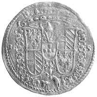 Ranuccio Farnese I 1592-1622, dukat 1603, Aw: Stojąca postać, Rw: Herby, powyżej data, Fr. 901, zł..
