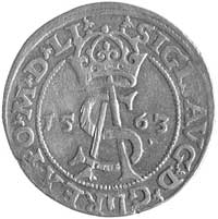 trojak 1563, Wilno, odmiana z dużym monogramem k