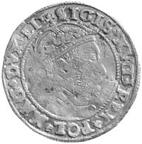 grosz na stopę litewską 1546, Wilno, na awersie 