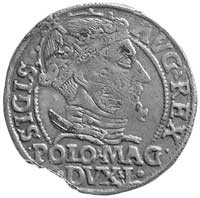 grosz na stopę polską 1547, Wilno, Kurp. 763 R, Gum. 610, lekko wykruszony krążek, patyna