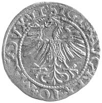półgrosz 1562, Wilno, odmiana z odwróconym herbe