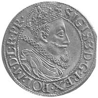 ort 1612, Gdańsk, odmiana z kropką za łapą niedźwiedzia, Kurp. 2236 R2, Gum. 1382, moneta wybita z..