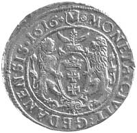 ort 1616, Gdańsk, odmiana z krótką kryzą, Kurp. 2243 R1, Gum. 1384