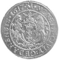ort 1617, Gdańsk, odmiana z kropką na końcu napisu na awersie, Kurp. 2244 R1, Gum. 1385