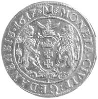 ort 1617, Gdańsk, drugi egzemplarz, drobne różnice w ułożeniu napisu na awersie