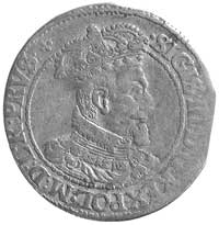 ort 1621, Gdańsk, Kurp. 2252 R1, Gum. 1389, moneta wybita z końcówki blachy