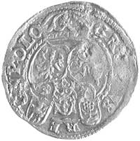 grosz 1597, Poznań, Kurp. 285 R4, Gum. 919, wady mennicze, moneta rzadka z ładnym lustrem nieczęst..