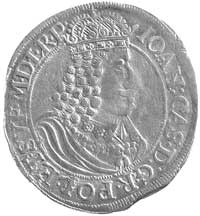 ort 1655, Toruń, Kurp. 995 R1, Gum. 1944, moneta wybita zniszczonym stemplem
