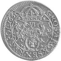 szóstak 1661, Bydgoszcz, Kurp. 173, Gum. 1694, ciekawy kształt tarcz herbowych