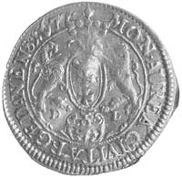 dukat 1677, Gdańsk, H-Cz. 2437 R2, Fr. 36, złoto, 3.37 g, minimalnie gięty