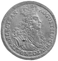 szóstak 1702, Lipsk, Kam. 3 R, Merseb. 1652, ładny egzemplarz