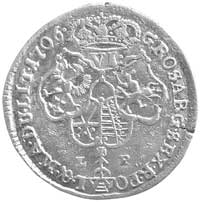 szóstak 1706, Grodno, Kam. 22 R2, Gum. 2067, wyjątkowo ładny egzemplarz jak na ten typ monety