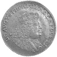 30 groszy (złotówka) 1762, Gdańsk, Kam. 989 R1, ładnie zachowana