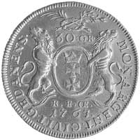 30 groszy (złotówka) 1763, Gdańsk, Kam. 981 R2, 