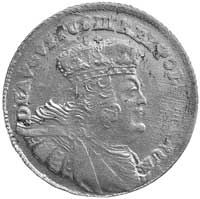 dwuzłotówka (8 groszy) 1753, efraimek, moneta wybita w czasie okupacji Saksonii przez Prusy