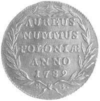 dukat 1789, Warszawa, Plage 449, Fr. 104, złoto, 3.48 g