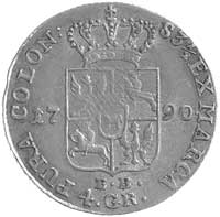 złotówka 1790, Warszawa, Plage 298