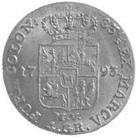 złotówka 1793, Warszawa, Plage 301, minimalnie j