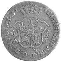 2 grosze srebrne 1776, Warszawa, Plage 263, rzad